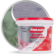 Венецианская штукатурка с эффектом природного мрамора «PARADE DECO stucco VENEZIANO S160» 7 кг Венецианская штукатурка с эффектом природного мрамора «PARADE DECO stucco VENEZIANO S160» 7 кг