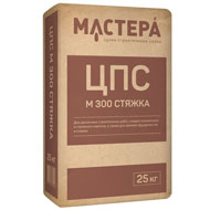 Цементно-песчаная смесь «Мастера ЦПС М 300 СТЯЖКА» 25 кг Цементно-песчаная смесь «Мастера ЦПС М 300 СТЯЖКА» 25 кг