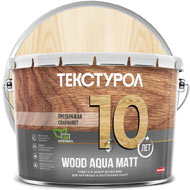 Антисептик декоративный для дерева «ТЕКСТУРОЛ Wood Aqua Matt Бесцветный матовый» 10 л Антисептик декоративный для дерева «ТЕКСТУРОЛ Wood Aqua Matt Бесцветный матовый» 10 л